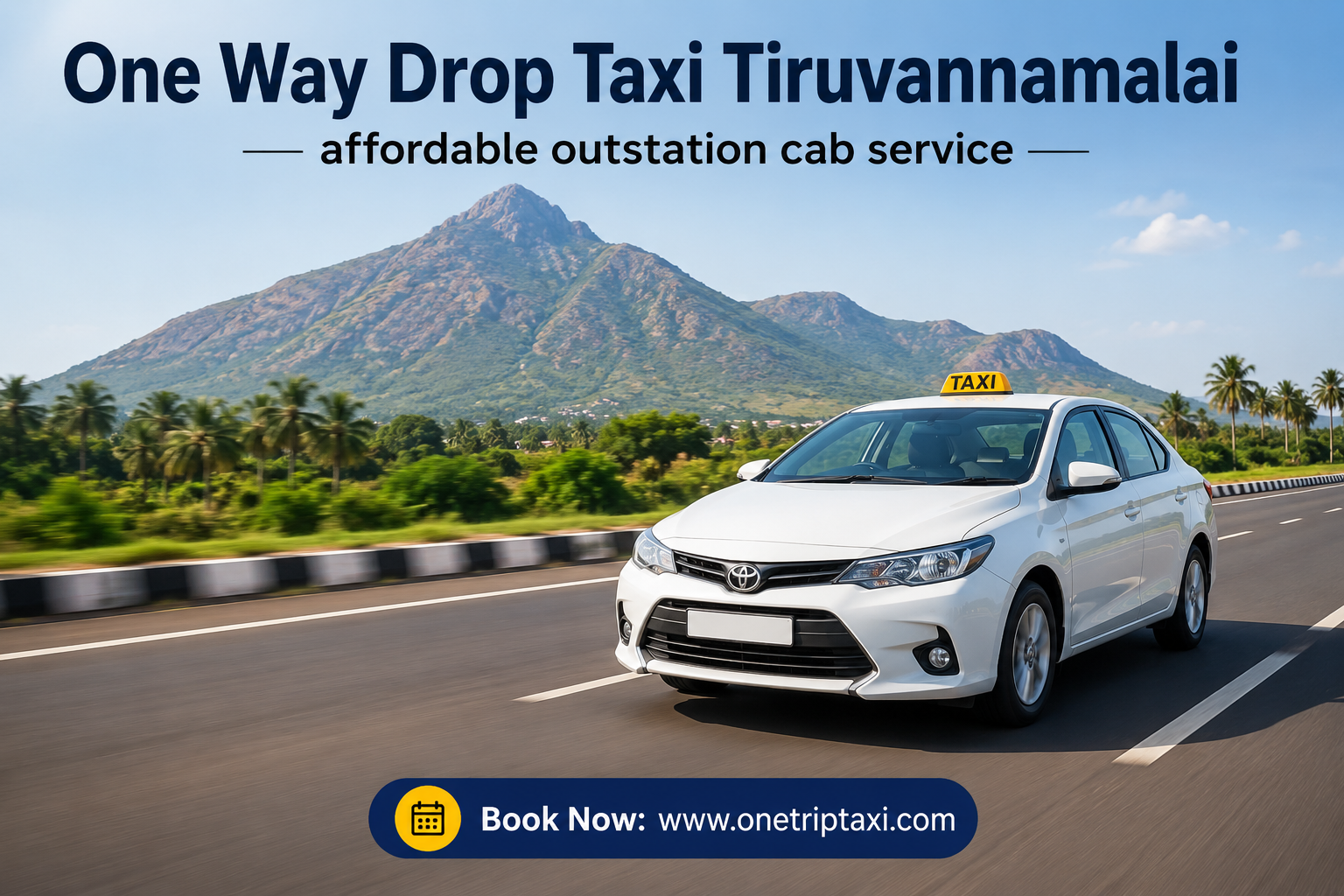 One Way Taxi in Tiruvannamalai