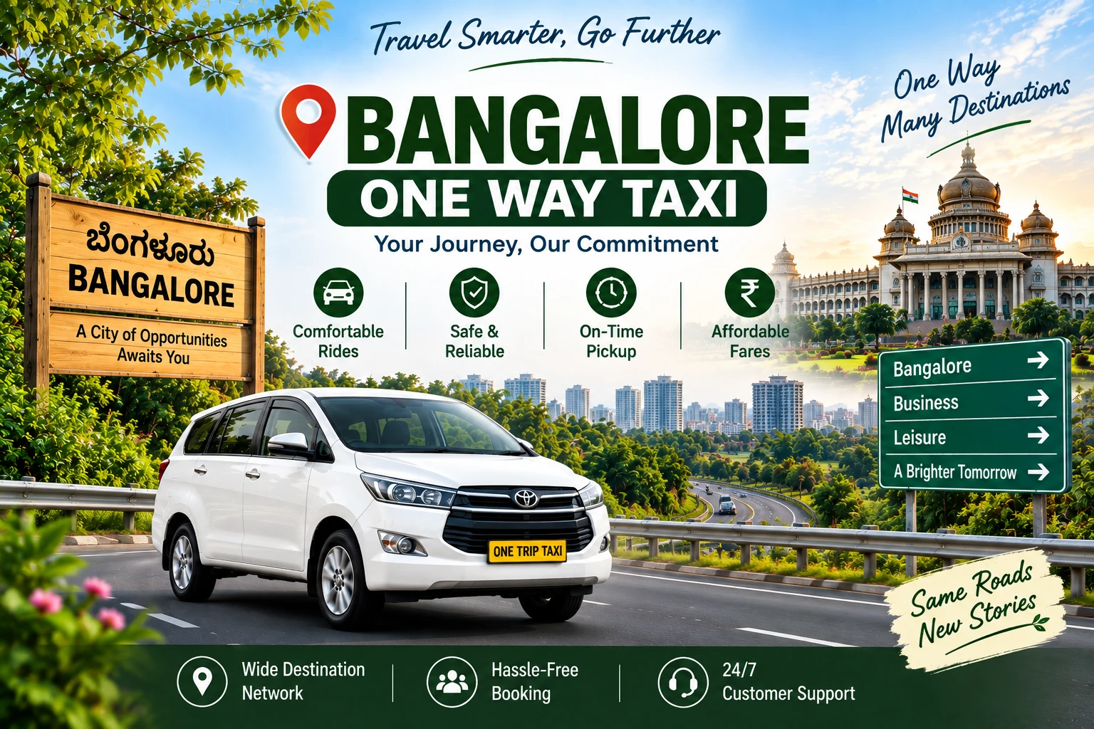 Bangalore one way taxi